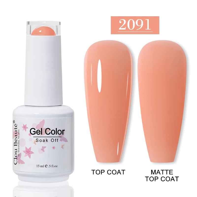 Primer para Uñas, Gel de Manicura y Esmalte Semi Permanente para Uñas de Gel