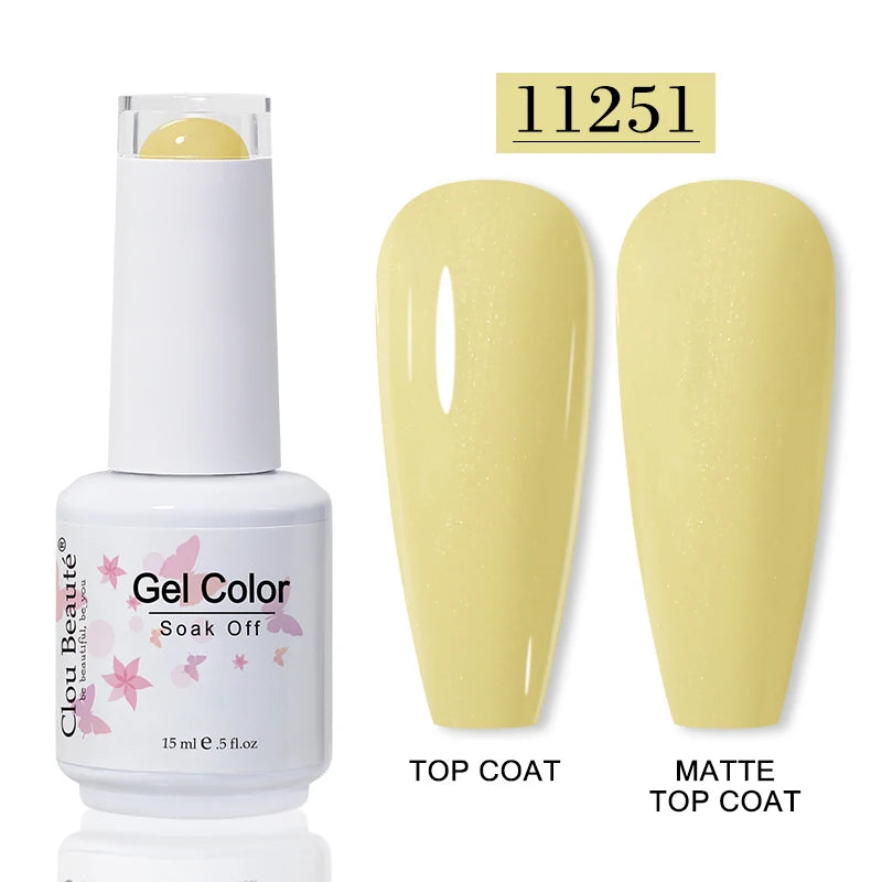 Primer para Uñas, Gel de Manicura y Esmalte Semi Permanente para Uñas de Gel