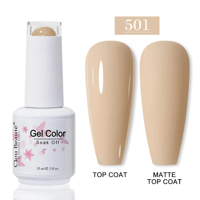 Primer para Uñas, Gel de Manicura y Esmalte Semi Permanente para Uñas de Gel