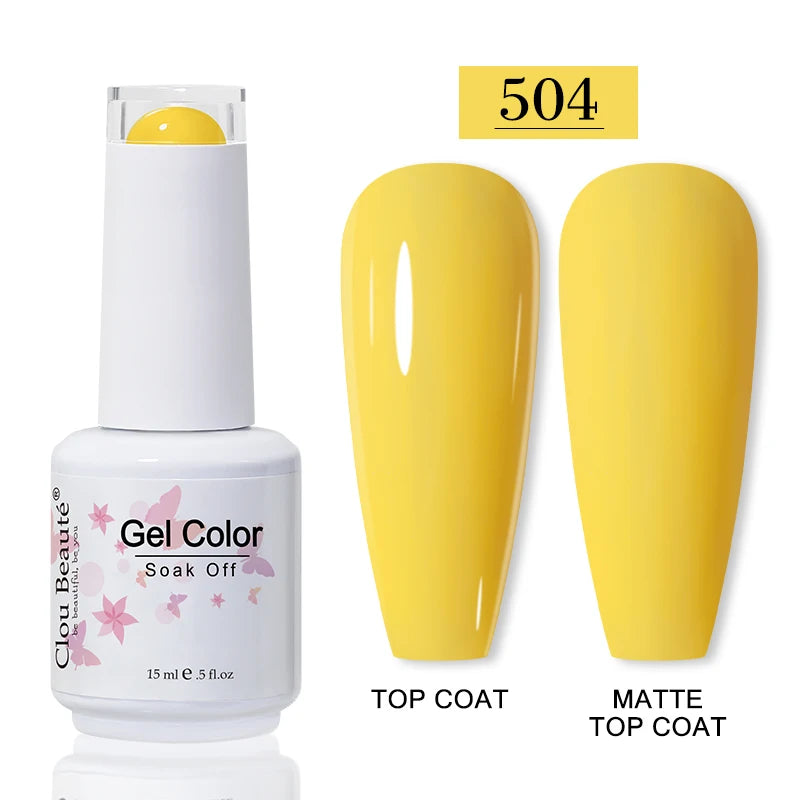 Primer para Uñas, Gel de Manicura y Esmalte Semi Permanente para Uñas de Gel