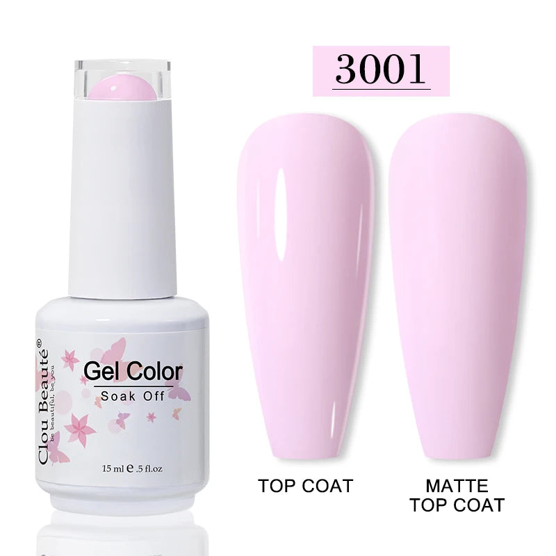 Primer para Uñas, Gel de Manicura y Esmalte Semi Permanente para Uñas de Gel