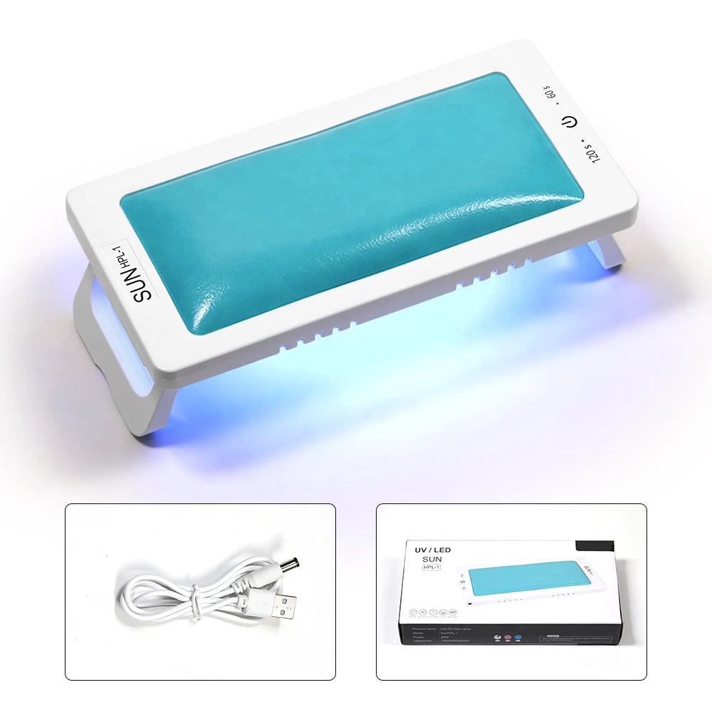 Almohada y lámpara Plegable UV LED de 88 watts, Varios Colores