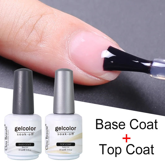 Primer para Uñas, Gel de Manicura y Esmalte Semi Permanente para Uñas de Gel